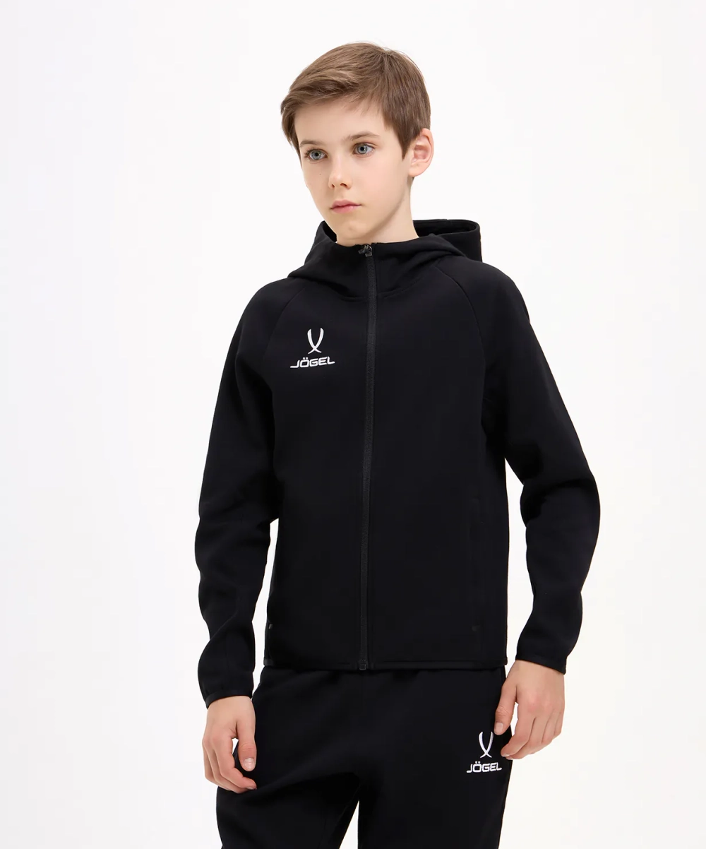 Худи на молнии ESSENTIAL Athlete Hooded FZ Jacket, черный