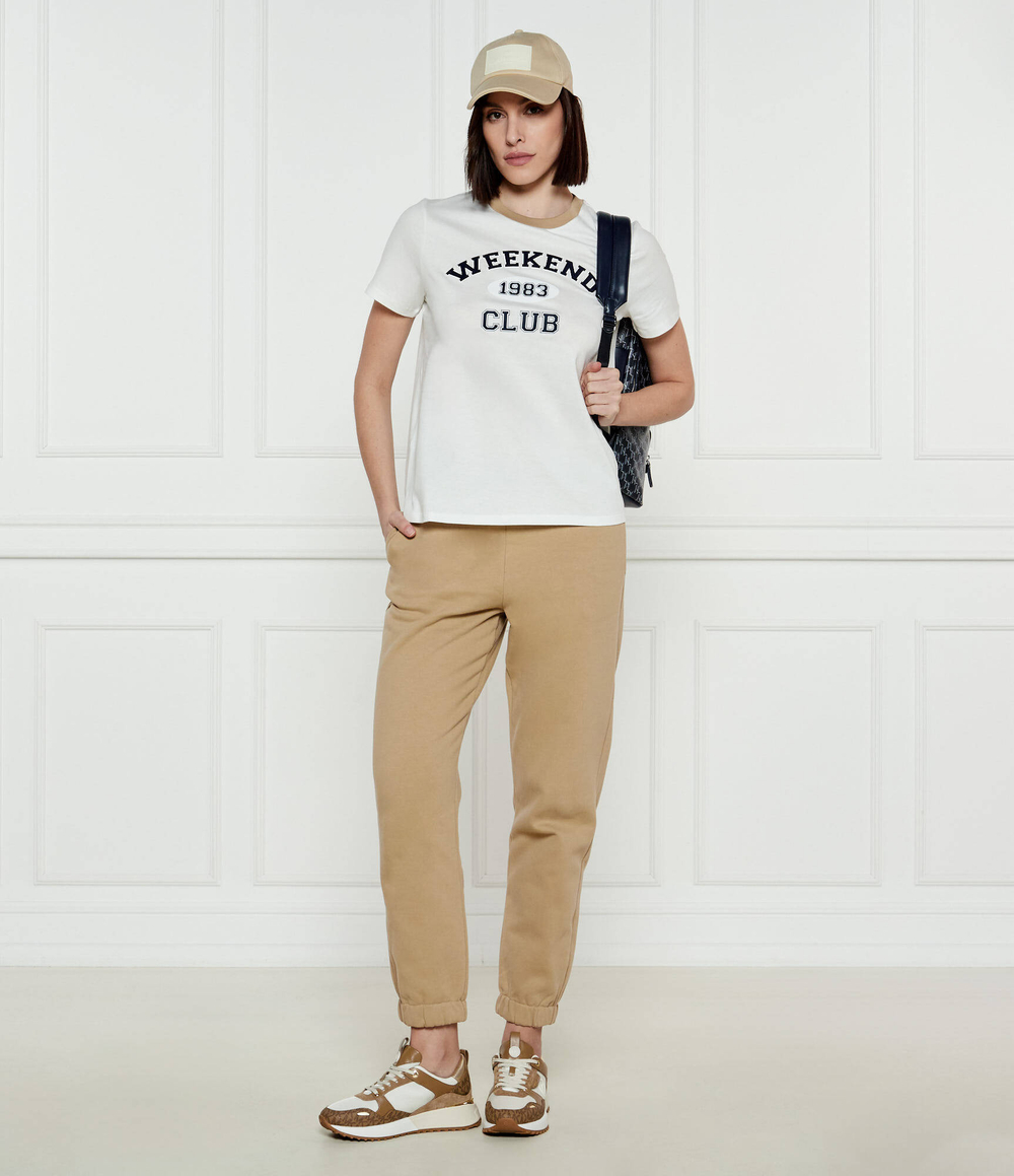 Спортивные штаны OLIMPIA Weekend MaxMara - бежевый(157810316)