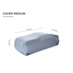 Чехол для мебели Nardi Cover Medium, темно серый
