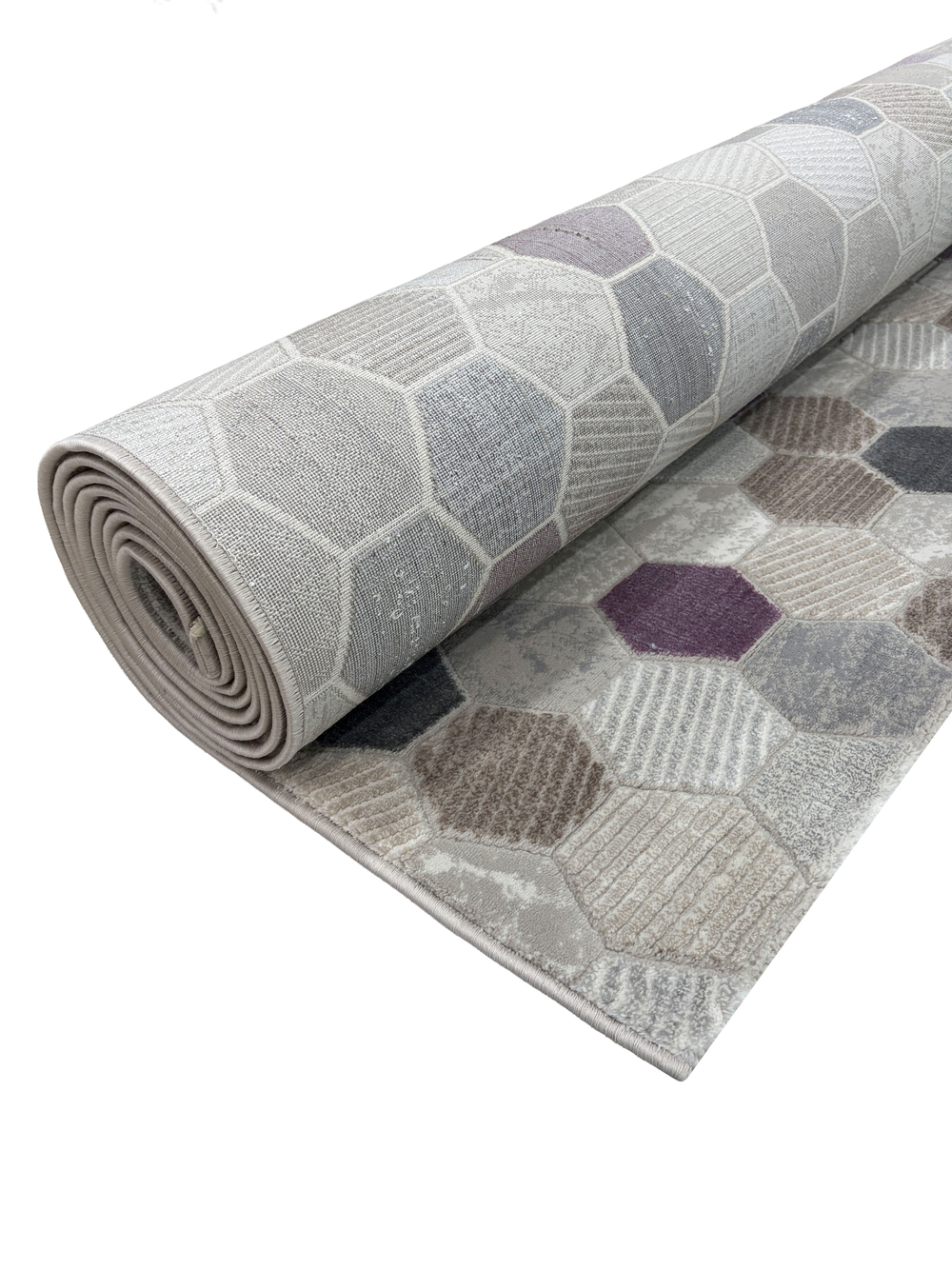 Ковер Platinium 36423A Grey/Lila Прямоугольник