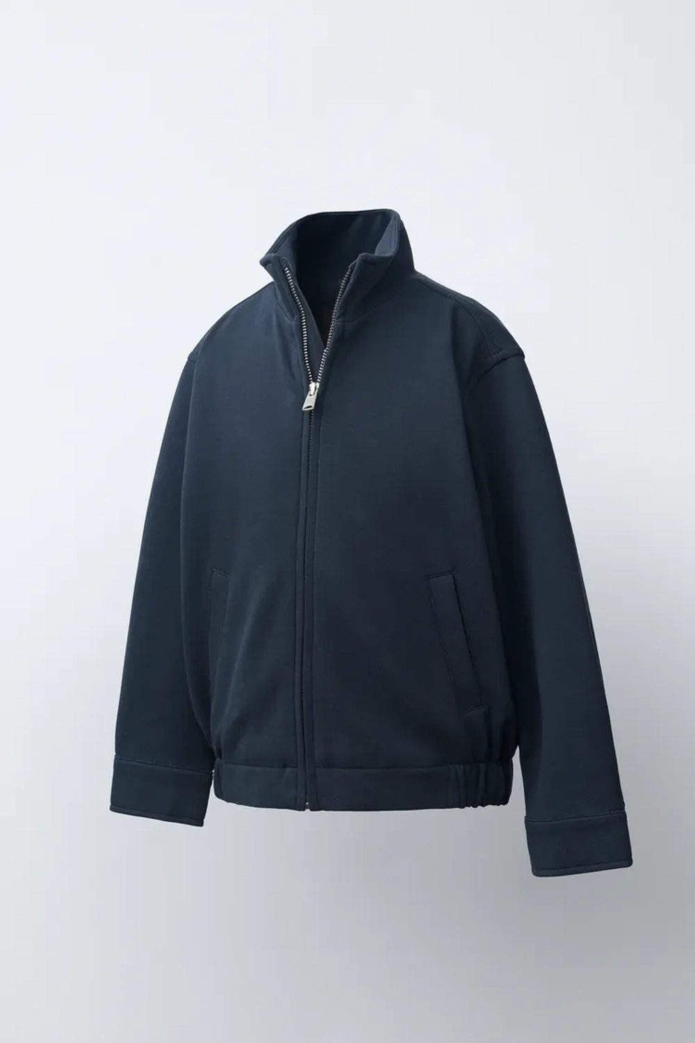 ZARA БОМБЕР COMFORT, МОРСКОЙ СИНИЙ