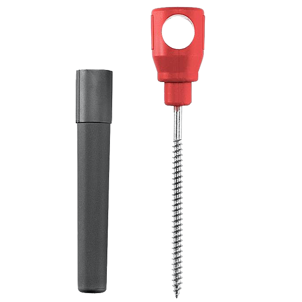 Колышки для палатки Helios (Ввёртышы) -45С  4шт  серо-оранжевый HS-ISA-GO-4