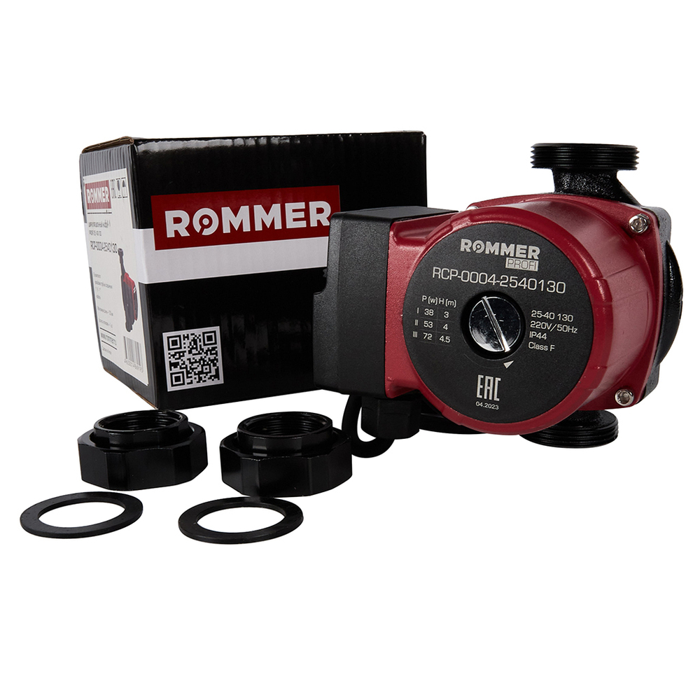 Насос циркуляционный ROMMER Profi 25/40-130