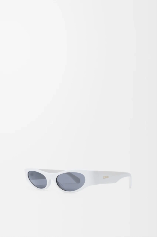 Loewe Солнцезащитные очки Flash Slim Cat-EyeLo, белый