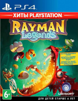 Rayman Legends (Хиты PlayStation) (диск для PS4, полностью на русском языке)