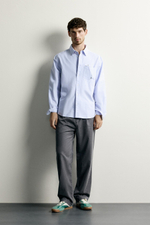 РУБАШКА REGULAR FIT ФАКТУРЫ ОКСФОРД — ZARA