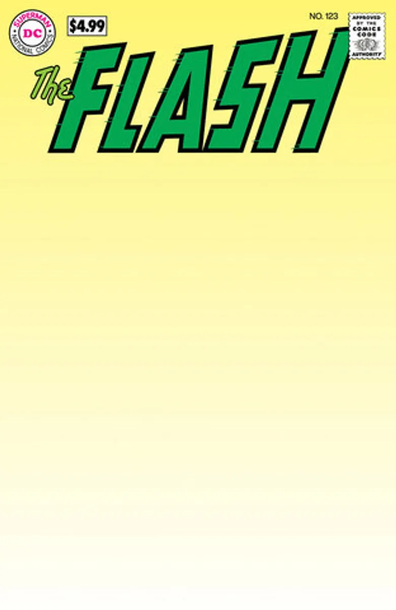 Flash #123 (Cover B) (Facsimile Edition)
