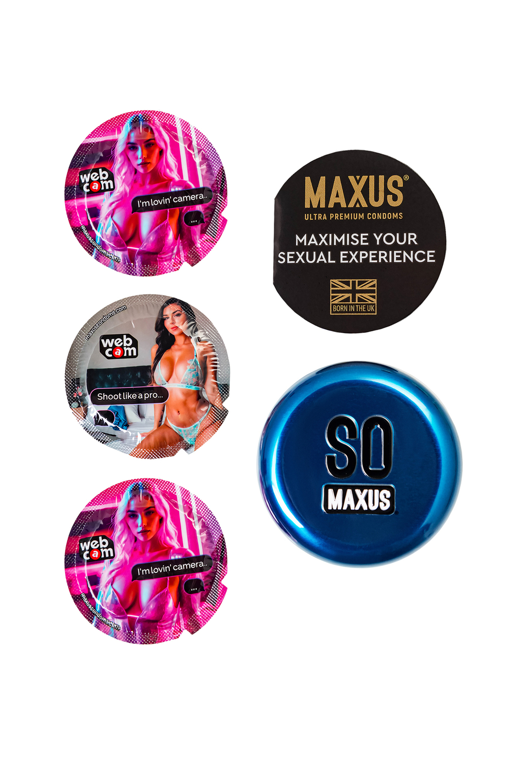 Презервативы Maxus XXL увеличенный размер 3 шт
