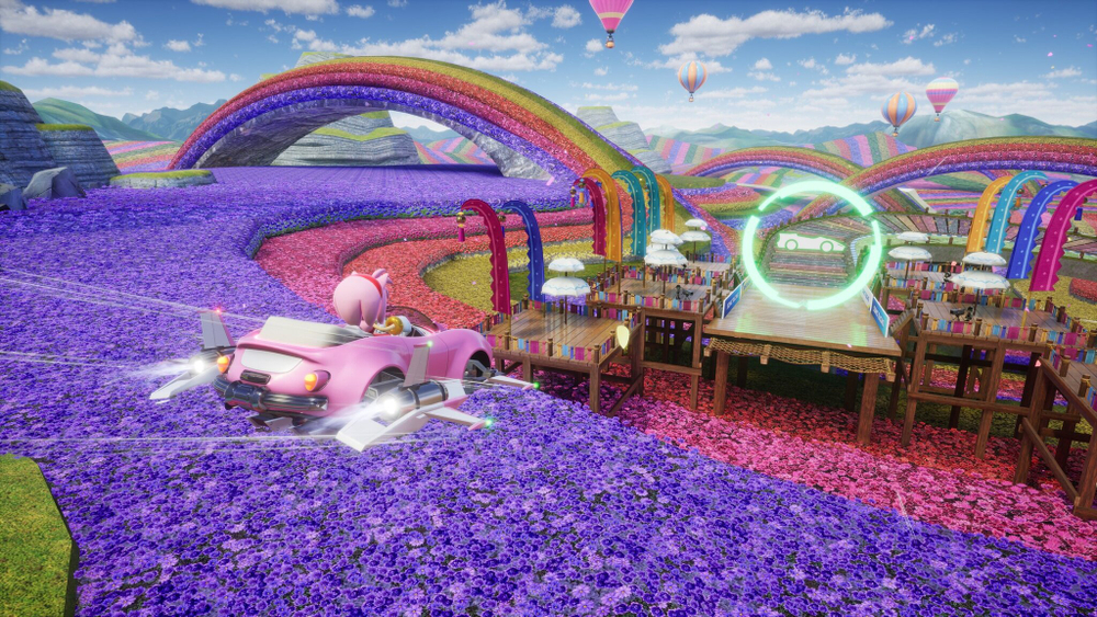 Sonic Racing CrossWorlds + Pre Order Bonus (диск для PS5, интерфейс и субтитры на русском языке)