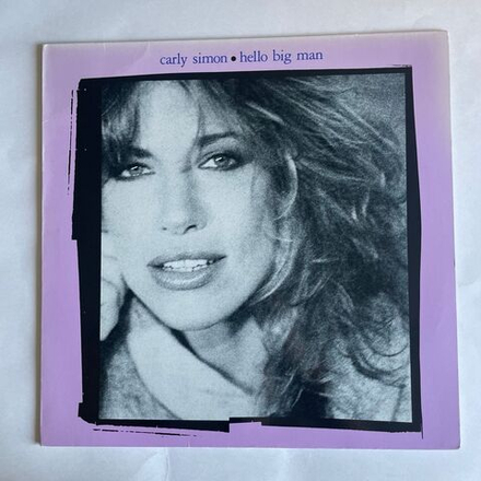 Винтажная виниловая пластинка LP Carly Simon, Hello Big Man (Германия 1983)