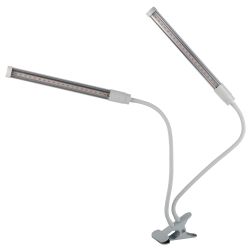 Светильник для растений на прищепке ЭРА FITO-20W-АLED-N красно-синего спектра 12 Вт черный | Интерьерные фито светильники
