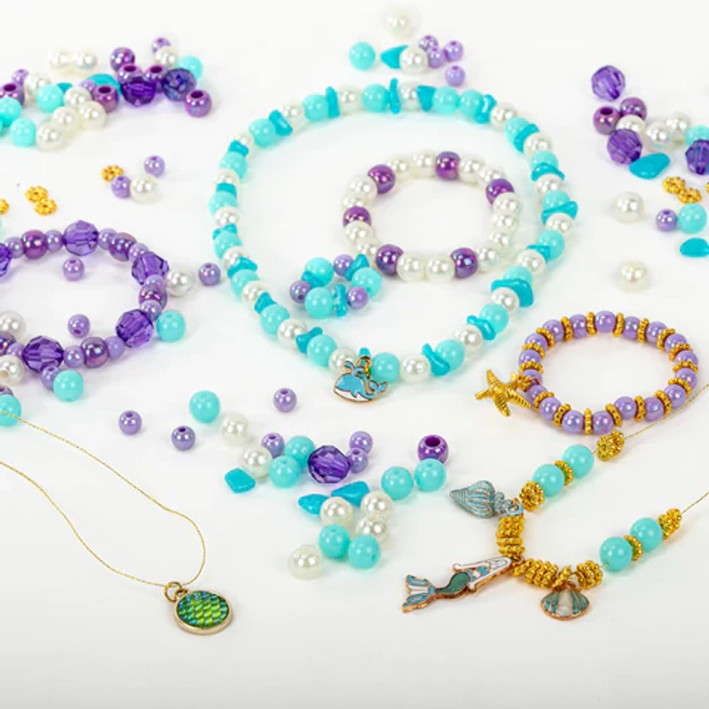 Набор для создания бижутерии и украшений BEADS SET РУСАЛКИ, 188 элементов
