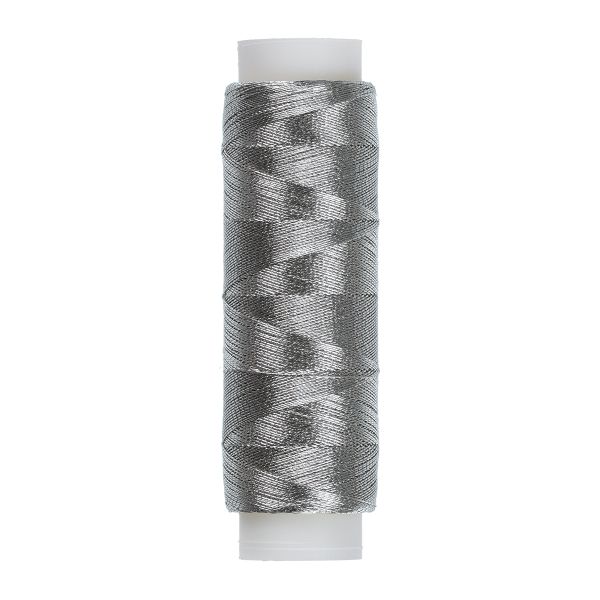 Нитки металлизированные Gamma 12х109 я 100 м, серебро