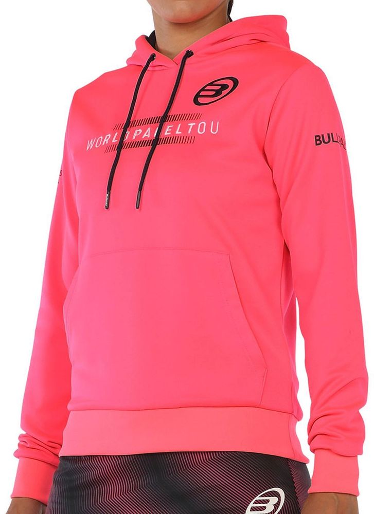 Женская Кофта теннисная Bullpadel Renieba - carmesi fluor