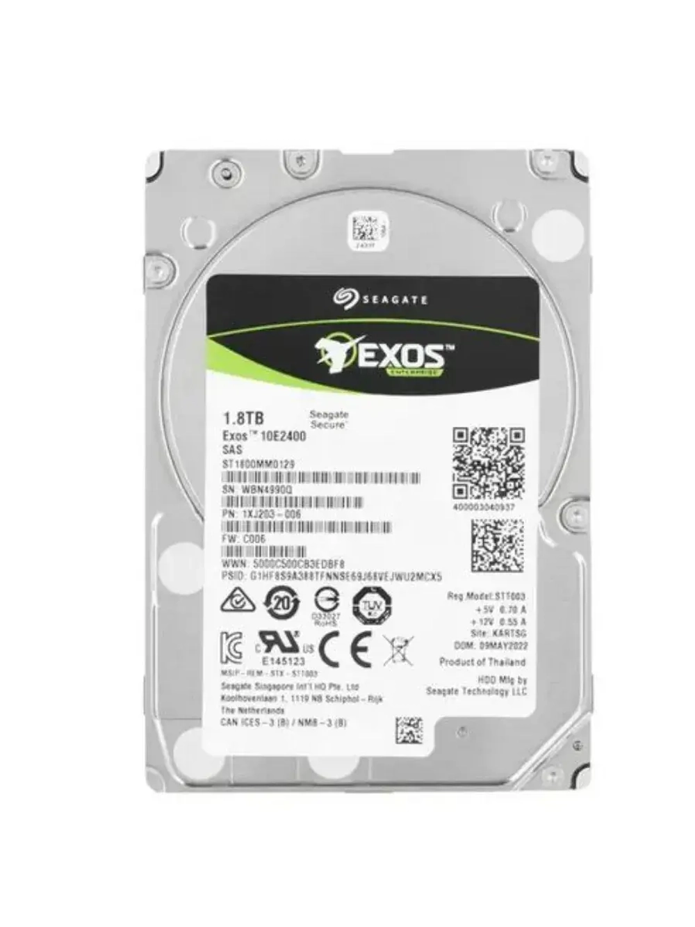 2.5" 1,8 ТБ Жетский диск SFF ST1800MM0129