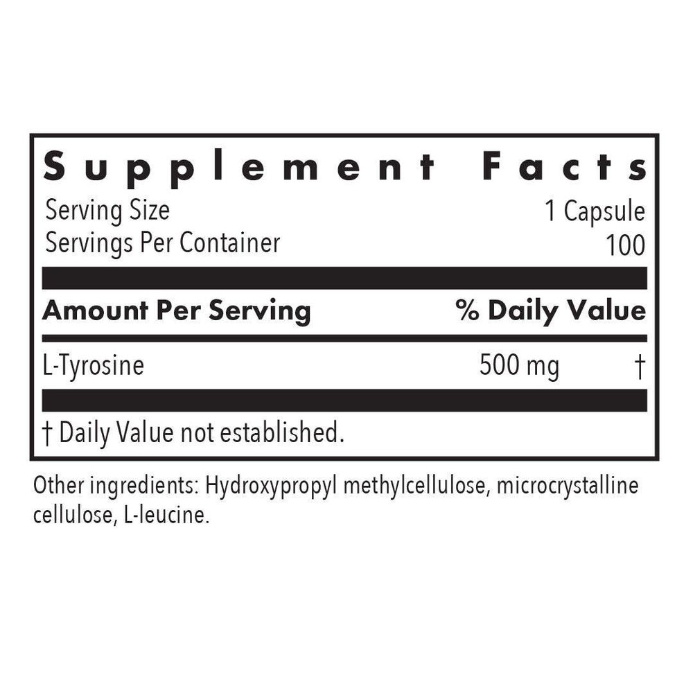 L-Tyrosine 500 mg