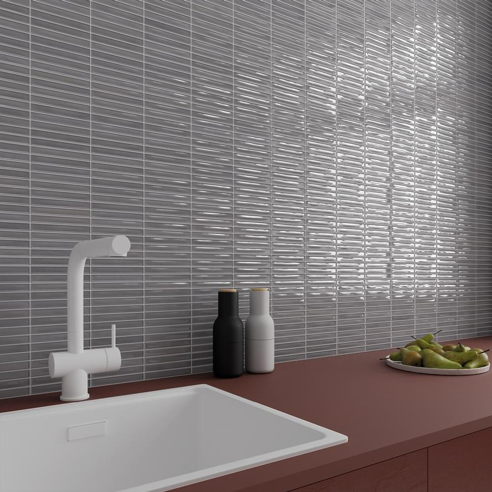 DNA Tiles Flash Bars White 12.5x25