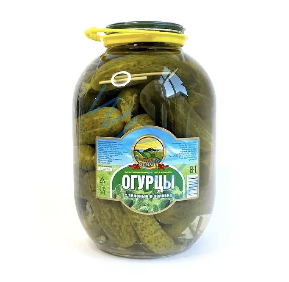 Огурцы Исмаил 3л с ручкой