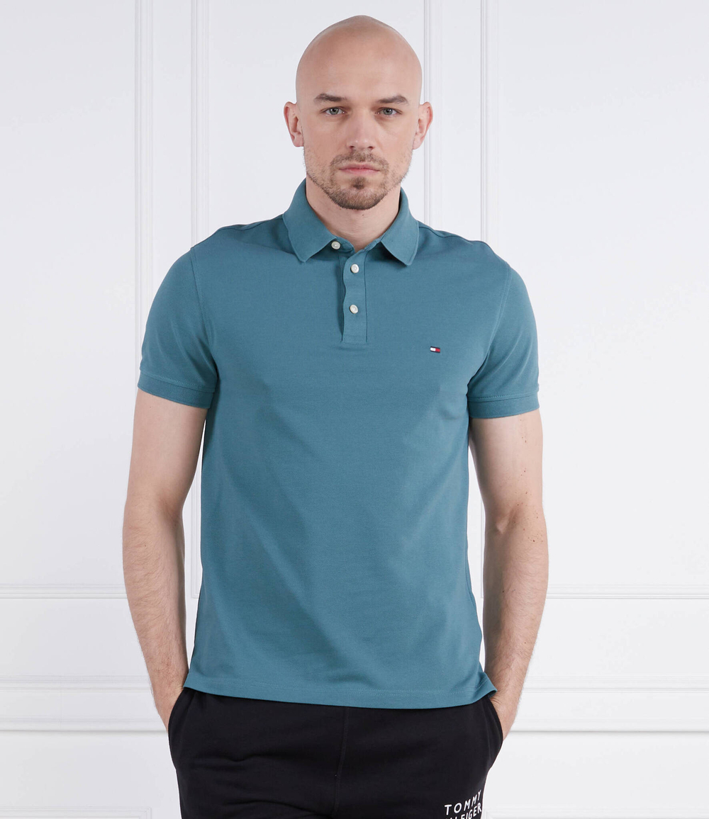 Поло Tommy Hilfiger - морской(MW0MW17771)