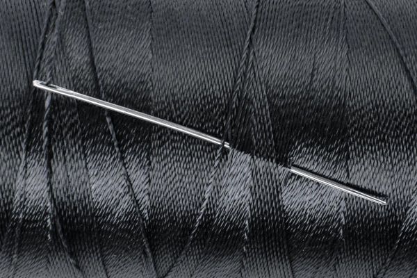 Нитки обувные Gamma 300D/3, 912 м, (1000 ярд), 347 т.серый