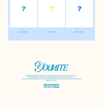 Альбом YOUNITE - YOUNI-Q 2nd EP Album 3 Version SET