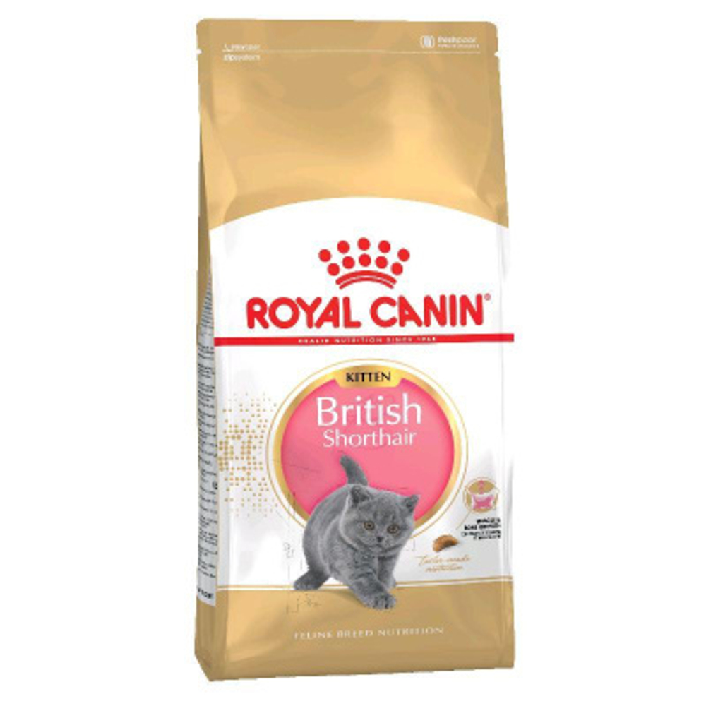 Royal Canin, Сухой корм Kitten British Shorthair д/брит. короткошерст. котят, 400 гр.
