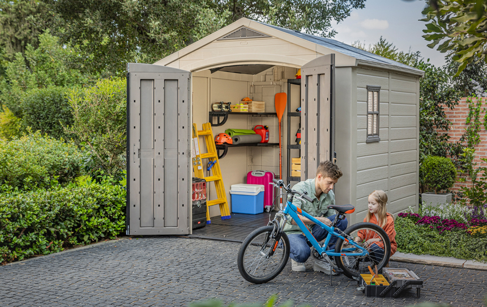 Пластиковый хозблок Keter Factor 8x8