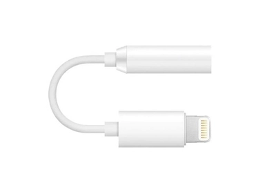 Адаптер-переходник FaizFull FP63 Lightning(m) - 3.5 Jack(f) White