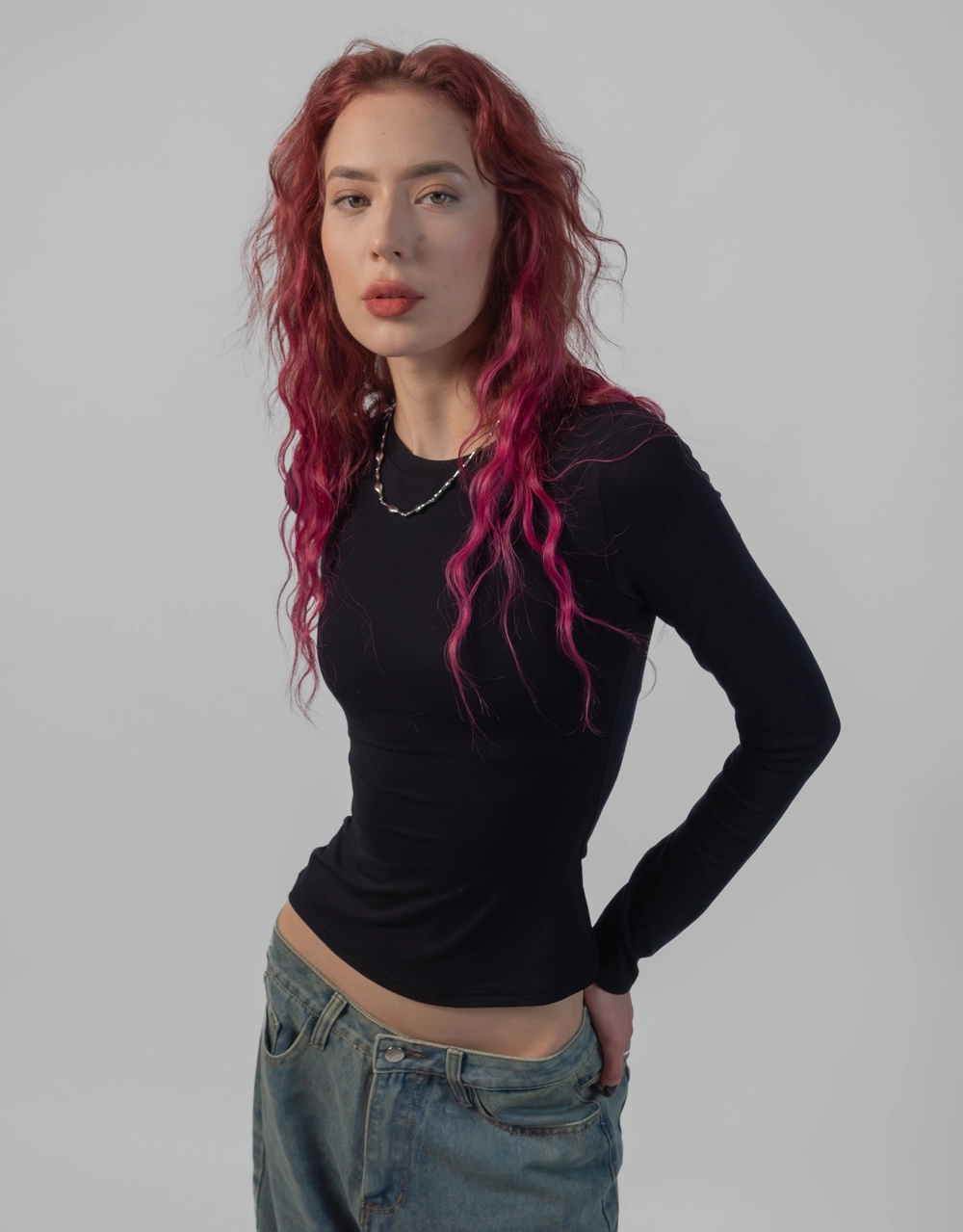 Лонгслив женский ssswear «Skin Line»