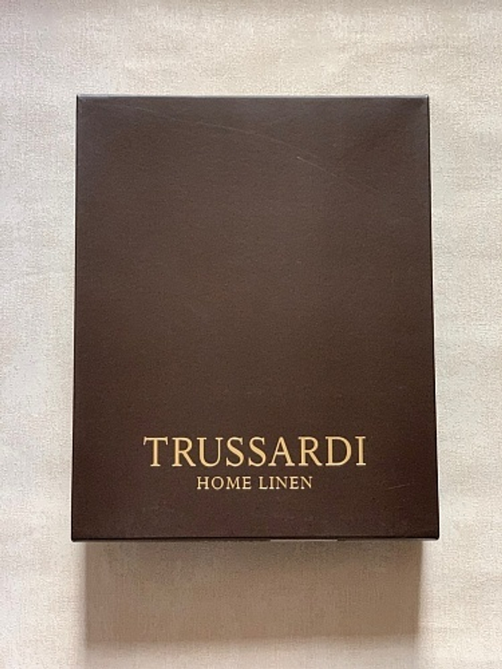 Полотенце 60x110 Trussardi Ribbon светло-серое