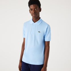 Мужское теннисное поло Lacoste Core Essentials Polo Men - Light Blue