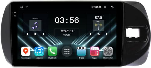 Магнитола для Toyota Vitz 3 2014-2019 - FarCar S280 монитор 9.5" IPS на Android 13, CarPlay