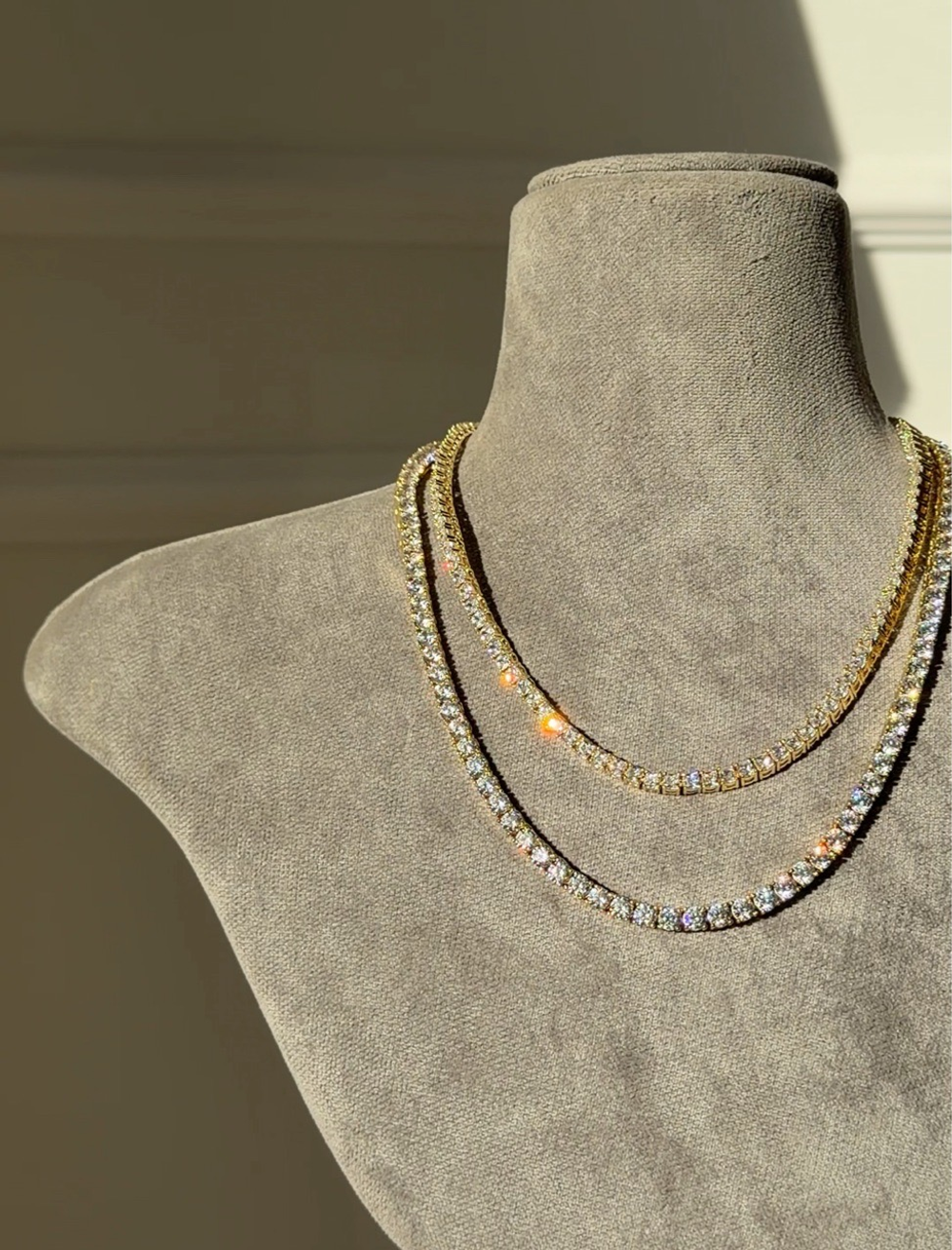 Колье POSH GLAM Gold 3 mm
