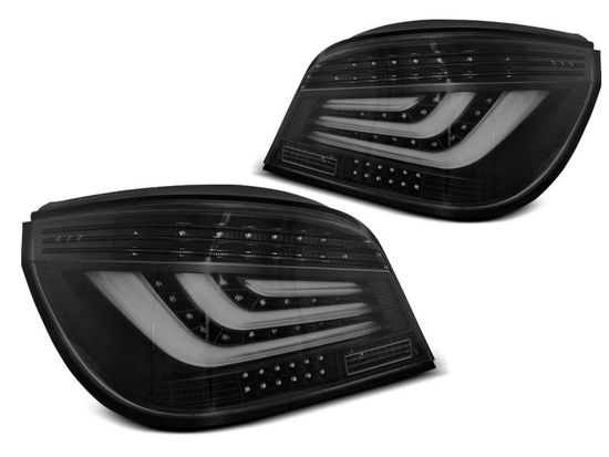 Задние фонари BLACK LED BAR для BMW 5 E60 LCI