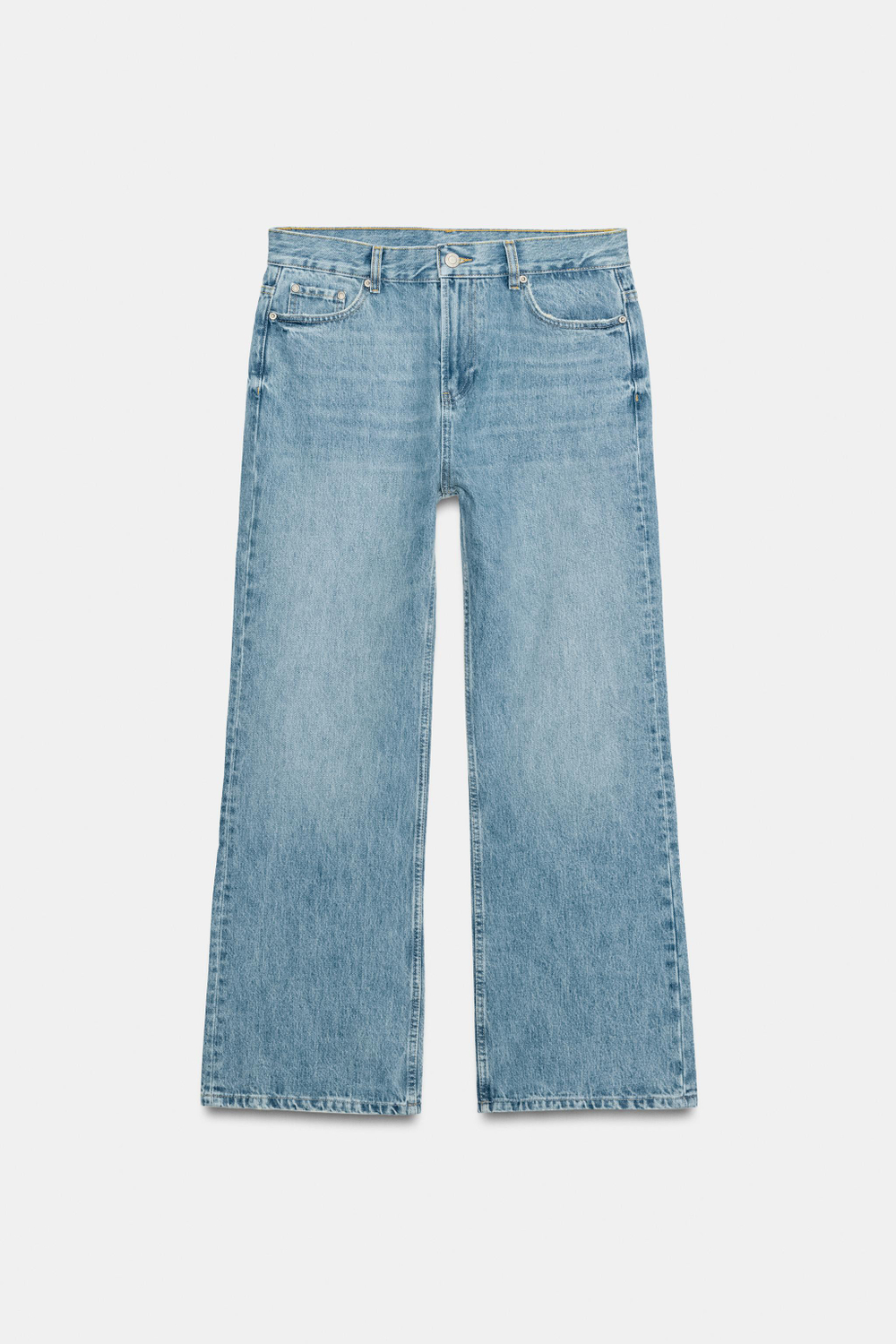 ДЖИНСЫ RELAXED FLARE С НИЗКОЙ ПОСАДКОЙ — ZW COLLECTION — ZARA