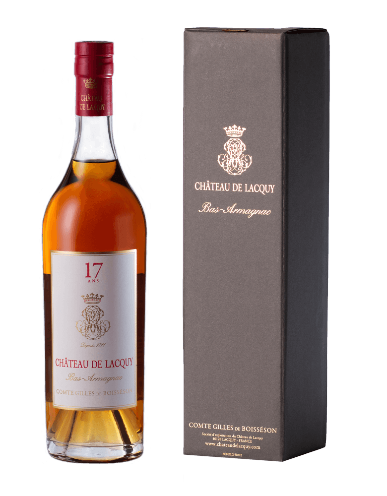 Chateau de Lacquy, Bas-Armagnac 17 ans in gift box