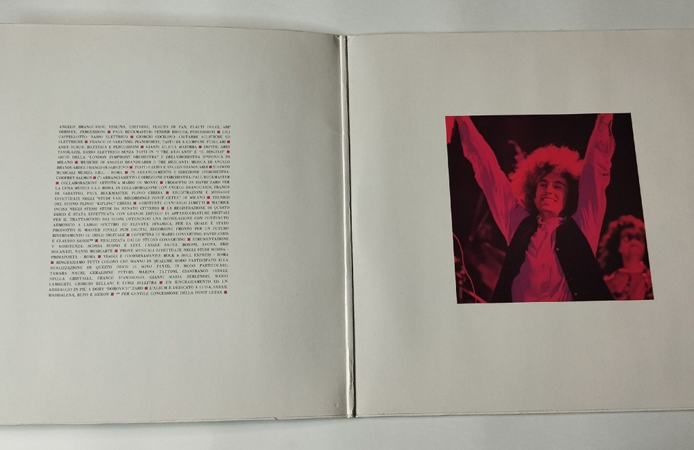 Винтажная виниловая пластинка LP Angelo Branduardi (Germany 1981)
