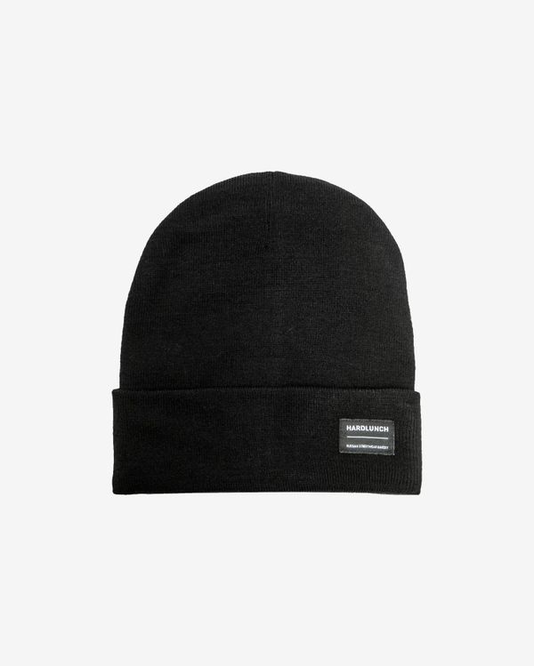 Шапка Beanie classic черная - фото 1
