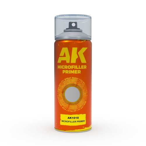 Аэрозольный самовыравнивающийся грунт AK Interactive Microfiller Primer Spray, 150мл
