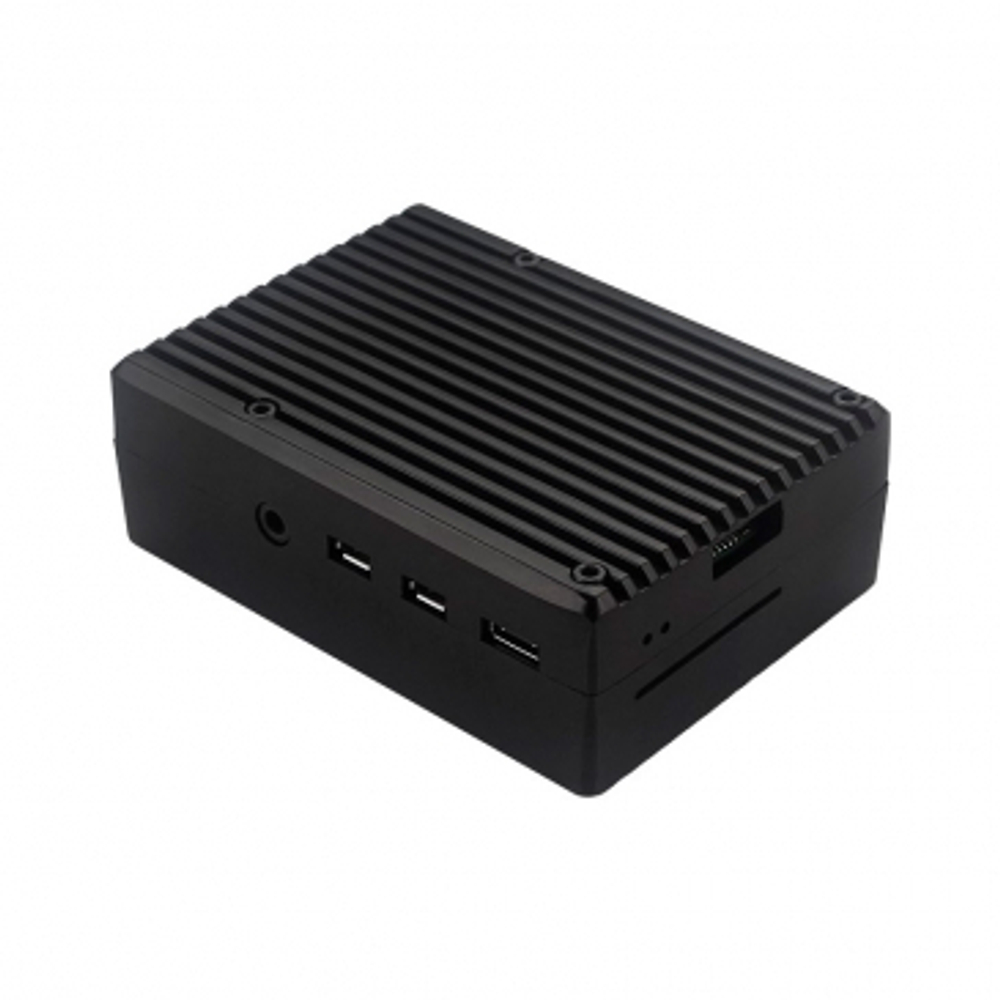 RPI4-AC-B0F, Закрытый охлаждающий корпус из алюминиевого сплава для Raspberry Pi 4