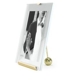 Фоторамка Flute, 20х23 см, латунь