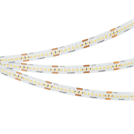 Лента UL-A240-10mm 24V Warm2700 (19 W/m, IP20, 5m) (Arlight, 7 лет)