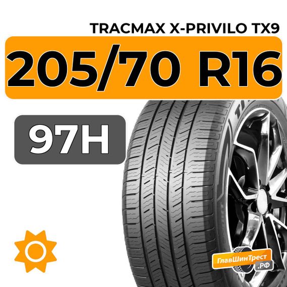Tracmax X-Privilo TX9 205/70 R16 97H
