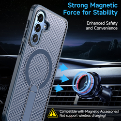 Прозрачный чехол Mesh Pro Magnetic Case для Samsung Galaxy A37 5G