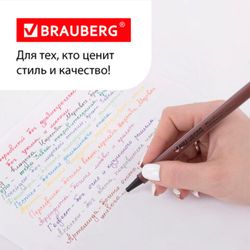 Набор капиллярных ручек (линеров) BRAUBERG Aero 0,4 мм 12 шт (141525) 4