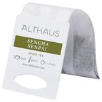 Чай ALTHAUS "Sencha Senpai" зеленый, 15 пирамидок по 4 г для чайника, ГЕРМАНИЯ, TALTHB-GP0057
