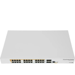 MikroTik CRS328-24P-4S+RM Коммутатор управляемый, с поддержкой PoE, 802.3af/at, 4 SFP+, 24 x 1000Mbit