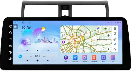 Магнитола для Suzuki Swift 3 2004-2010 - FarCar S500-TS18 монитор 12.3" 2K QLED на Android 14, Быстрая, CarPlay, 4G SIM-слот
