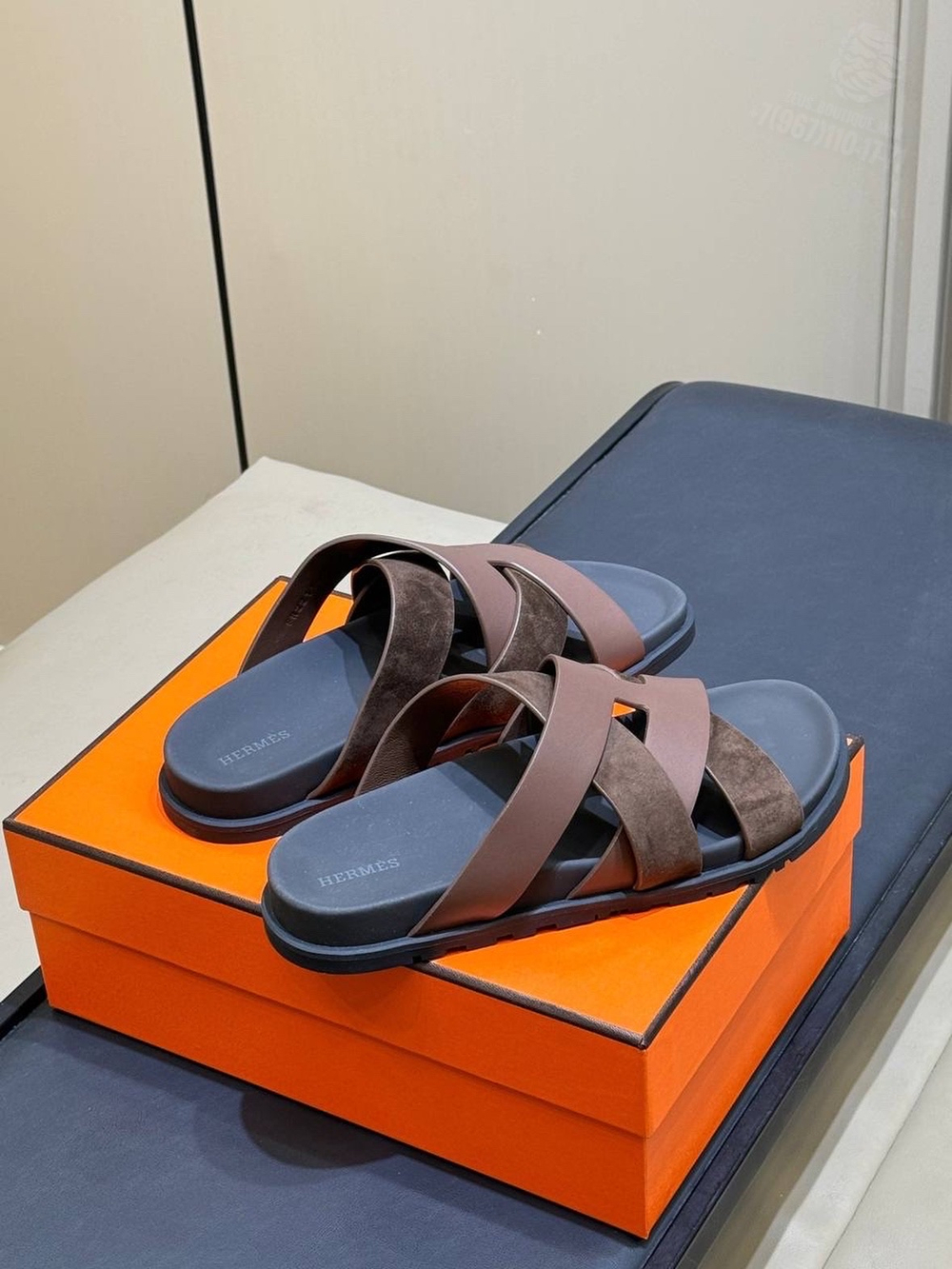 Шлепанцы Hermes Kazimir