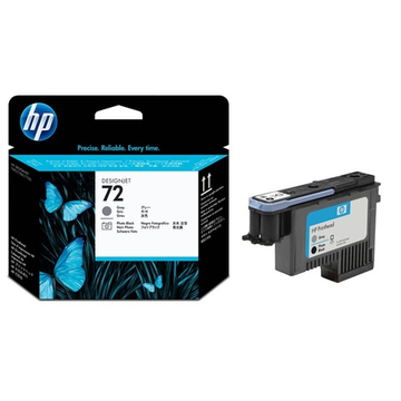 Печатающая головка HP 72 (C9380A) серая и черная фото (6K)